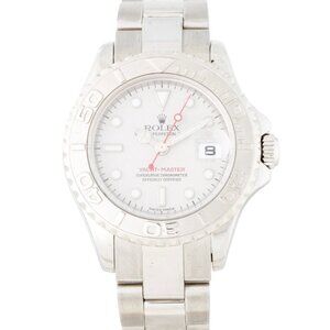 Rolex Ladies White Gold 29mm Yacht Master Watch